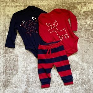 Gap onesies and pants set